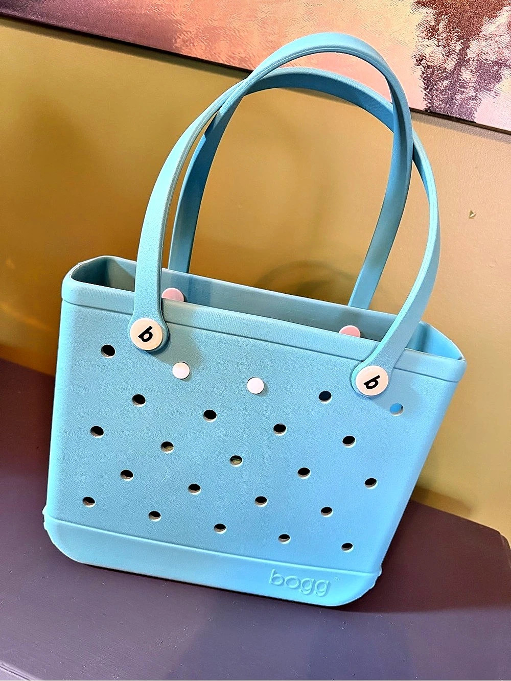 Bogg Classic Bag Turquoise Like Brand New